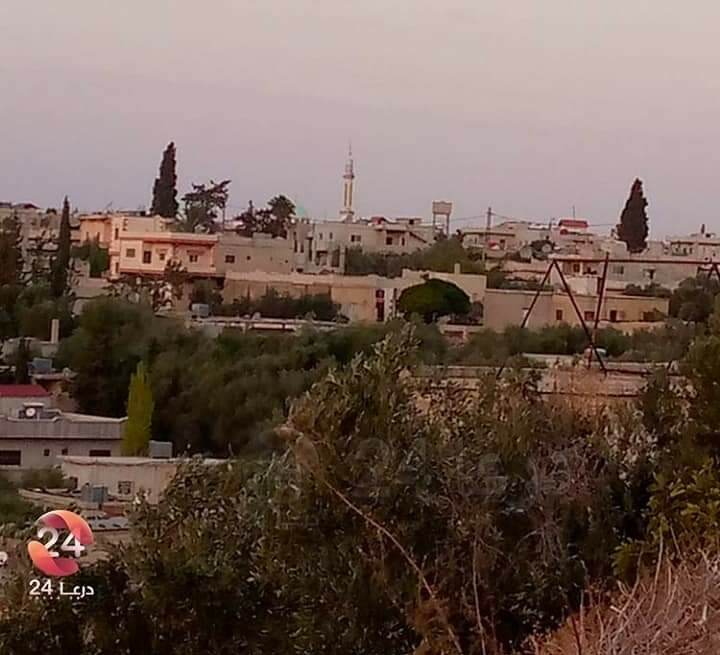 قصف من غربي درعا باتجاه الجولان وإسرائيل تردّ
