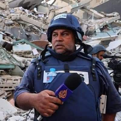 مراسل قناة الجزيرة في قطاع غزة الصحفي وائل الدحدوح