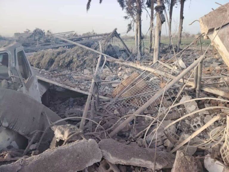 قصف إسرائيلي استهدف مزرعة في محافظة ريف دمشق