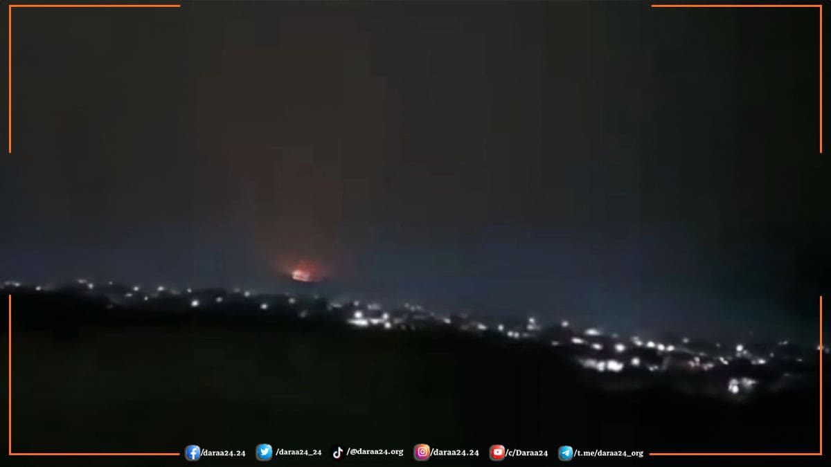 قصف إسرائيلي يستهدف مناطق في محافظة حلب