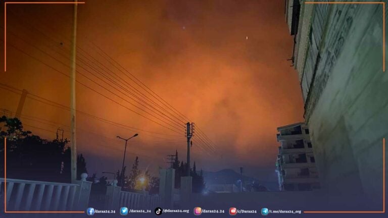 قصف إسرائيلي لنقاط عسكرية في يبرود والقطيفة